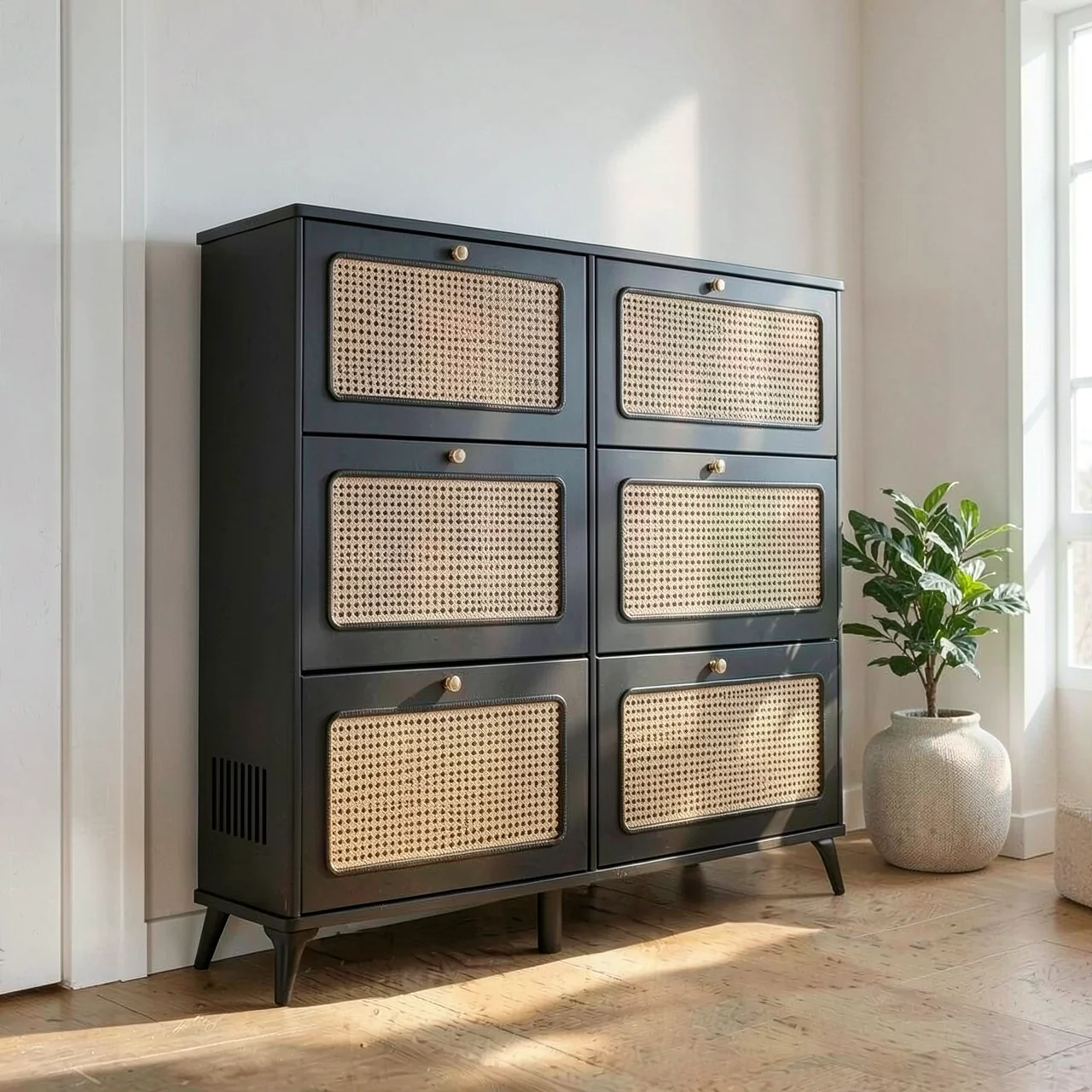 Шкаф для обуви Switza Yinging 6 секций 140x17x120 см