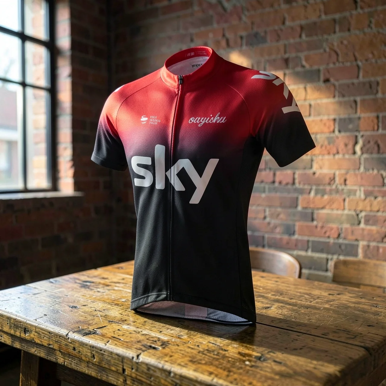 Велоджерси Ou Yishu qingcang Sky Red, S