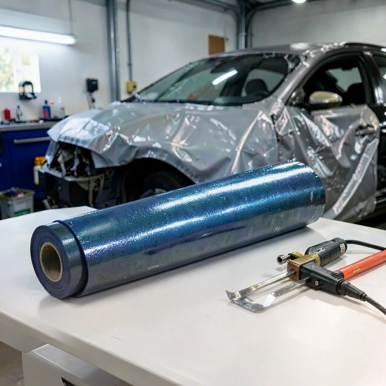 Стекло BMW X3 цельная антисиний
