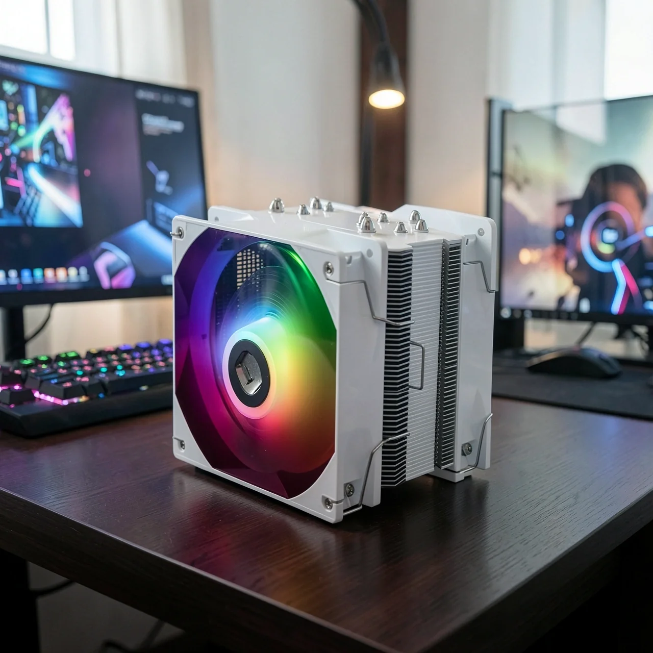 Кулер Thermalright BA120 SE White ARGB с двумя вентиляторами