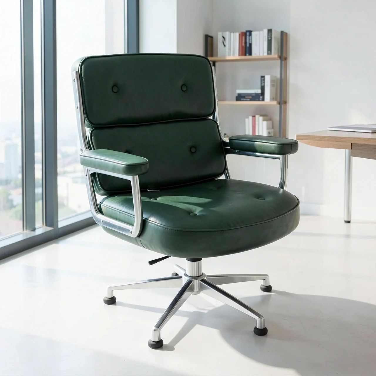 Кресло руководителя Robin Chair зеленое