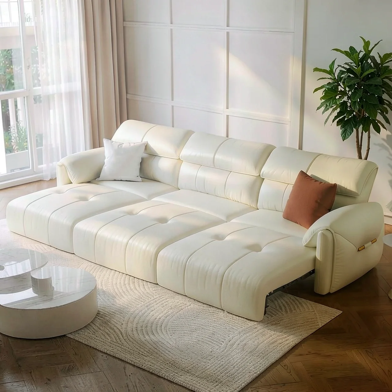 Диван Jiyu PS207 3.15м кожа S++ флагман