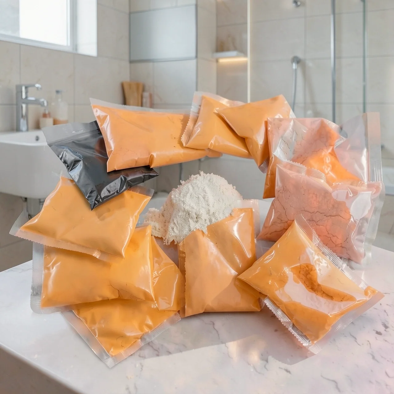 Затирка для мозаики оранжевая кристаллическая 250 г
