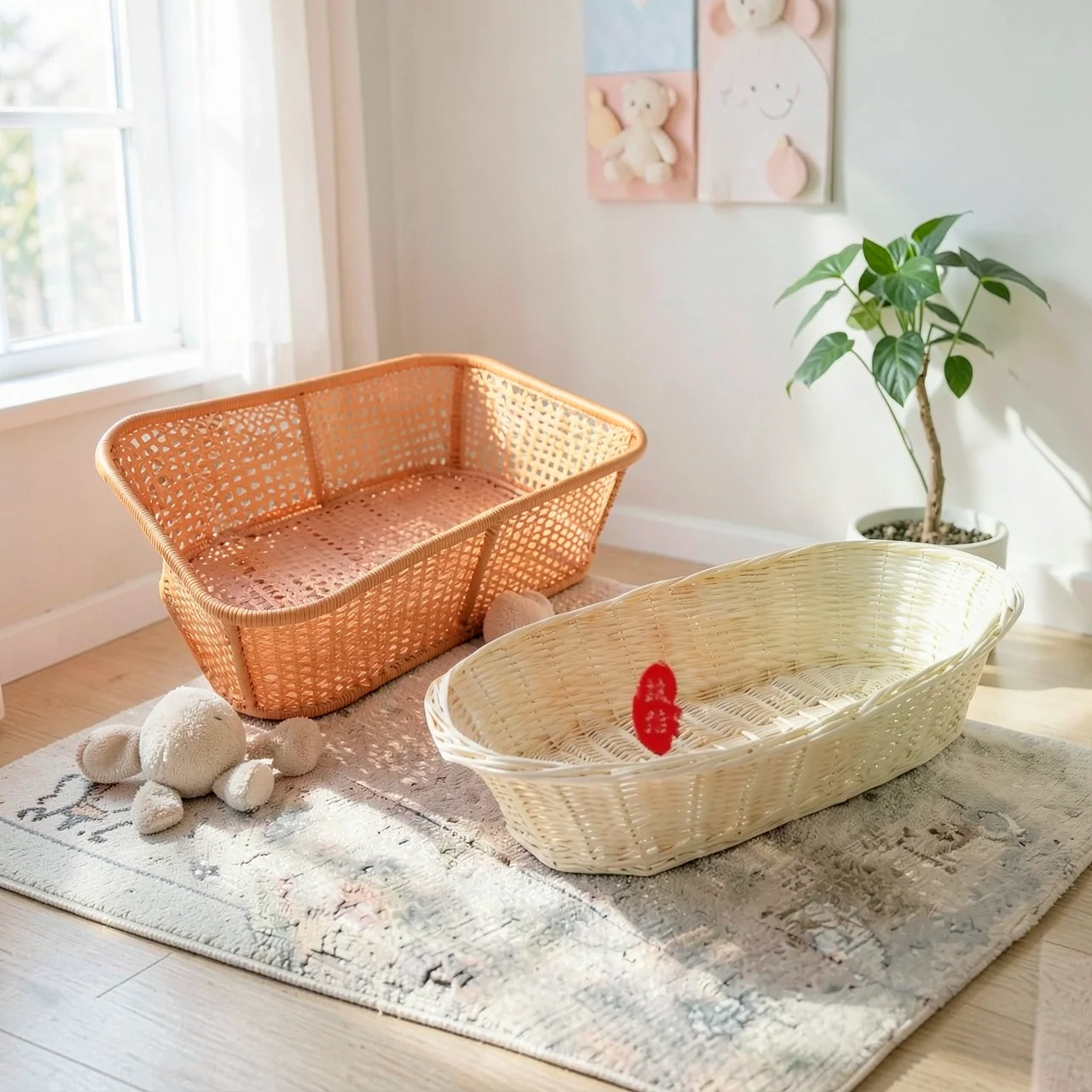 Детская колыбель DIY ивовая