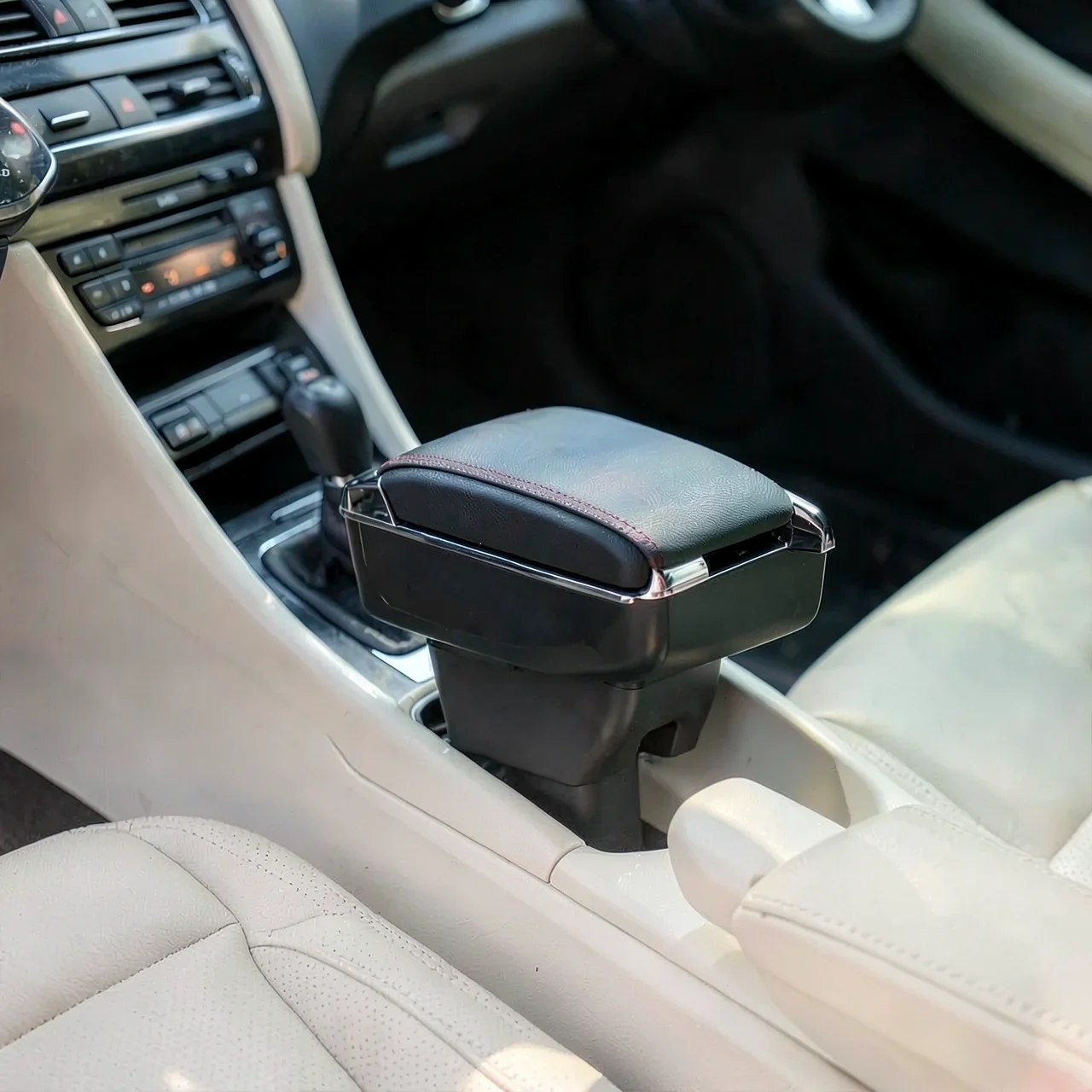Подлокотник центральный для Toyota Wigo двухслойный без USB