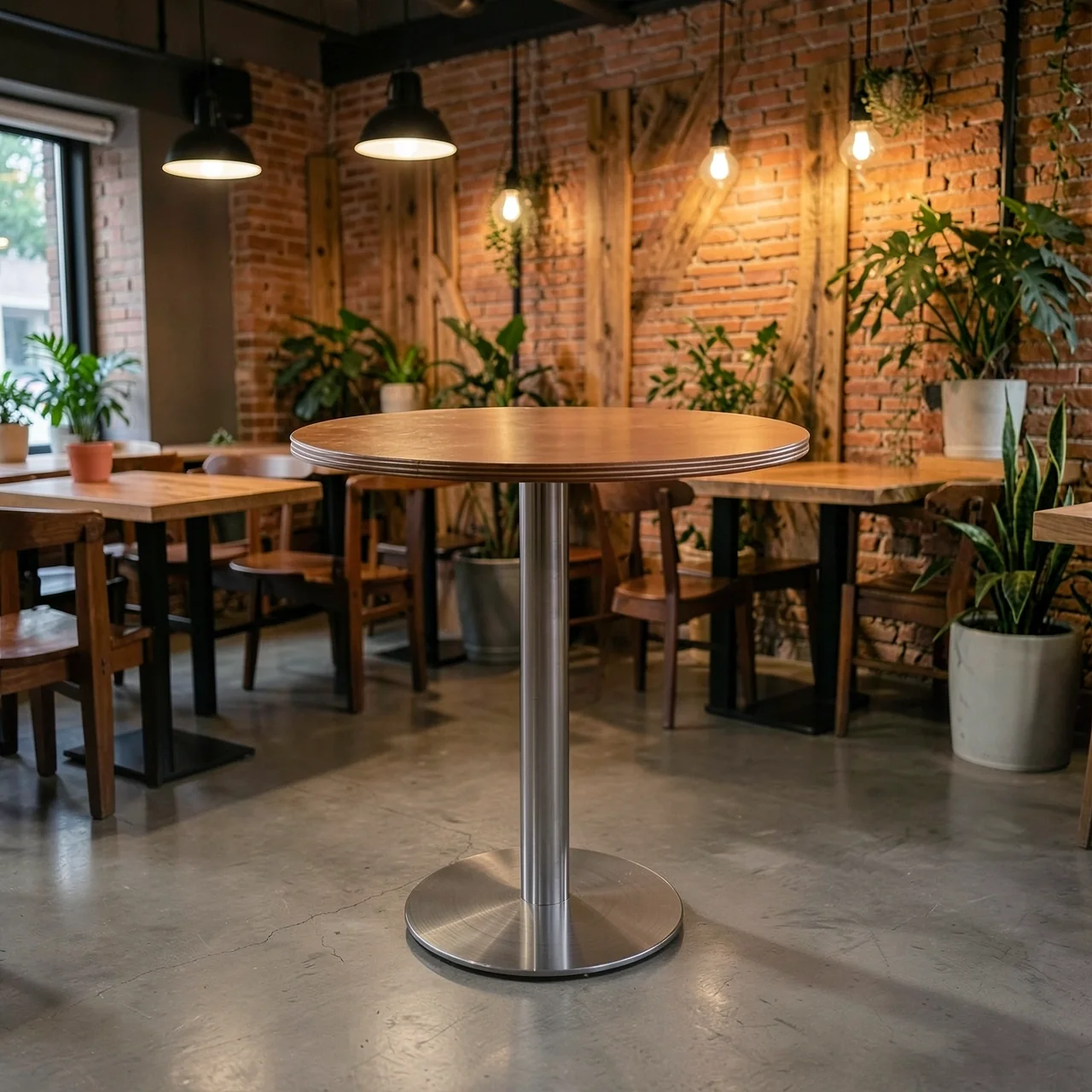 Стол круглый 50 см круглое основание