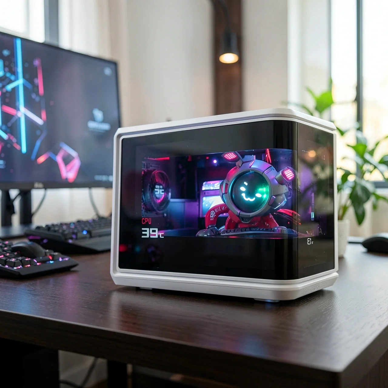 СЖО ASUS ROG RYUO Dragon King IV белая (короткие трубки)