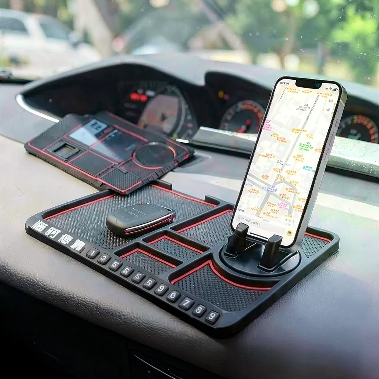 Коврик черный английская версия