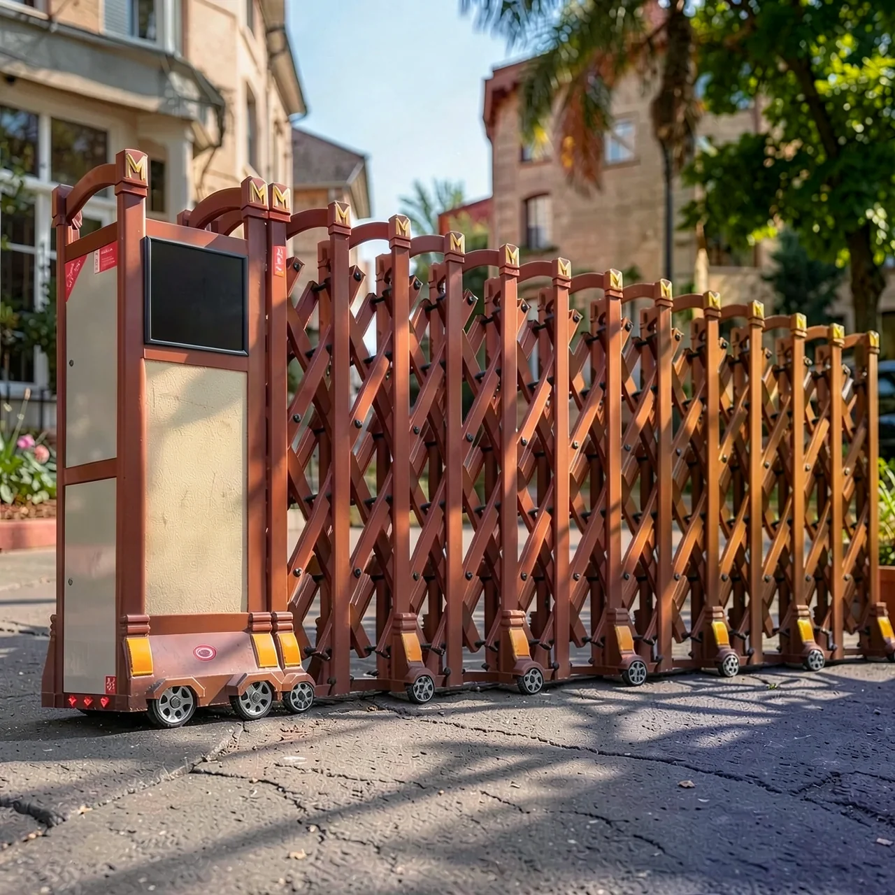 Телескопическая дверь Инцзы 3