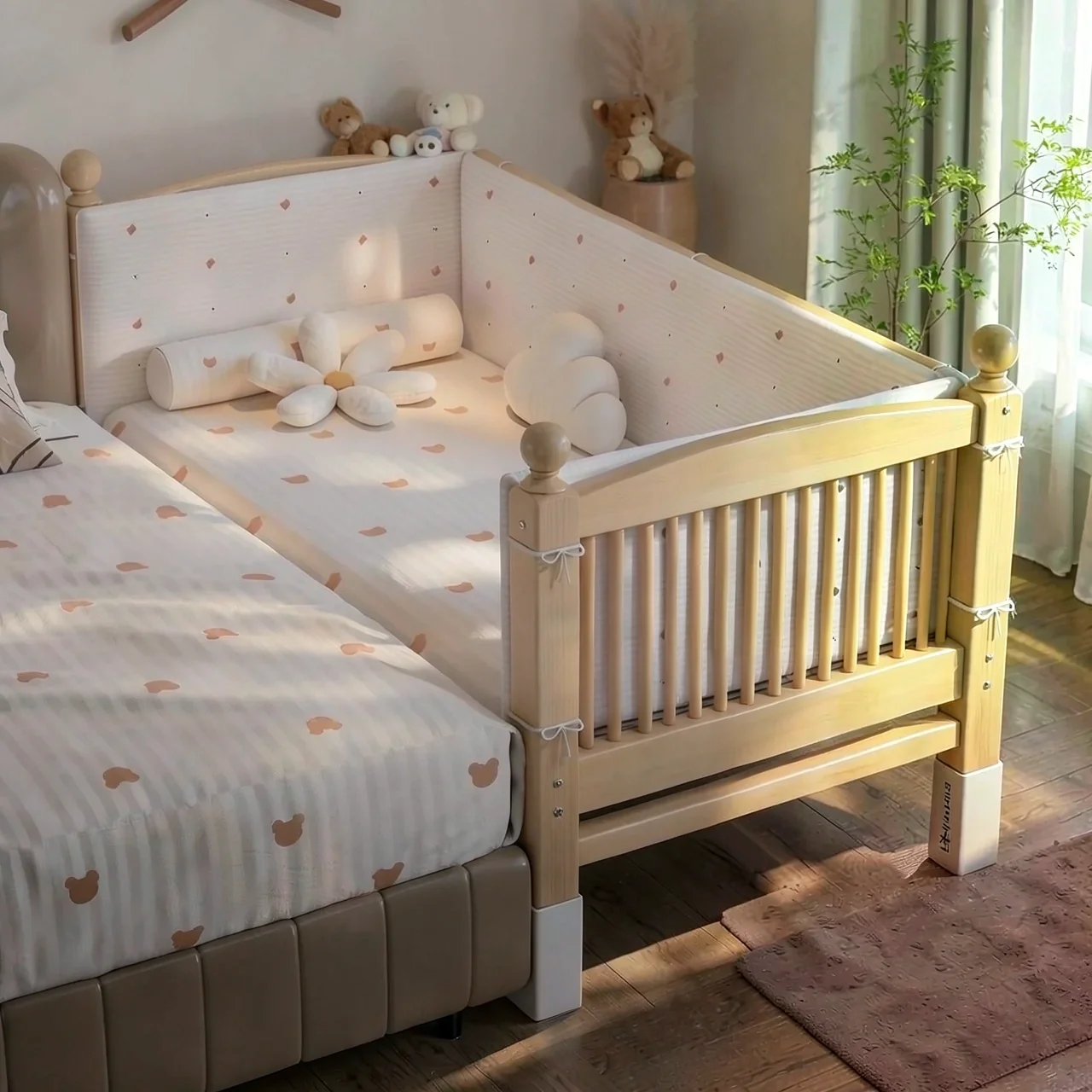Ограждение Yuemu одностороннее матрас 5см 150x50