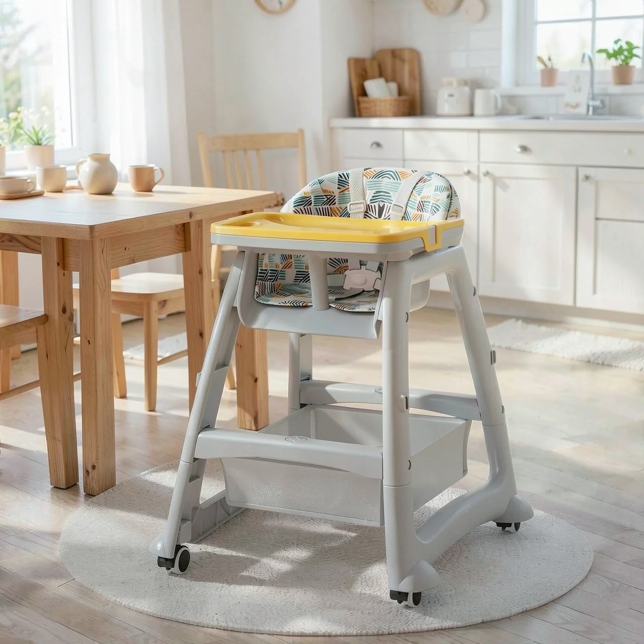 Стул детский Patdi Baby 8812 повышенный с колесами