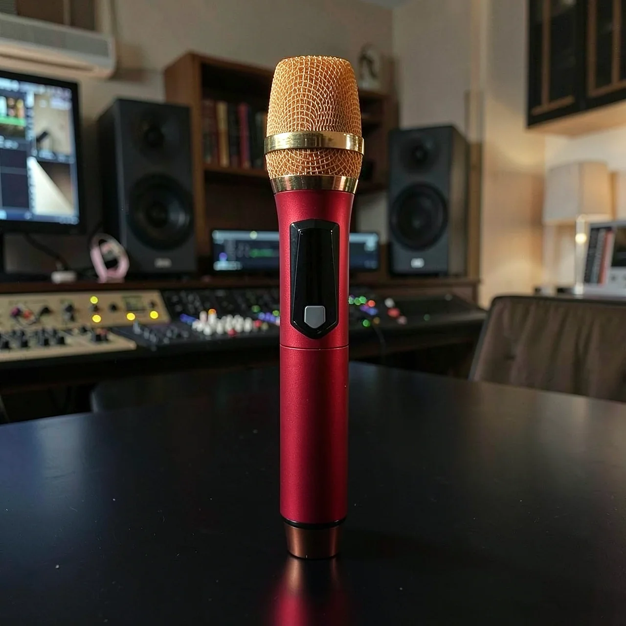 Микрофон Chase W5 красный