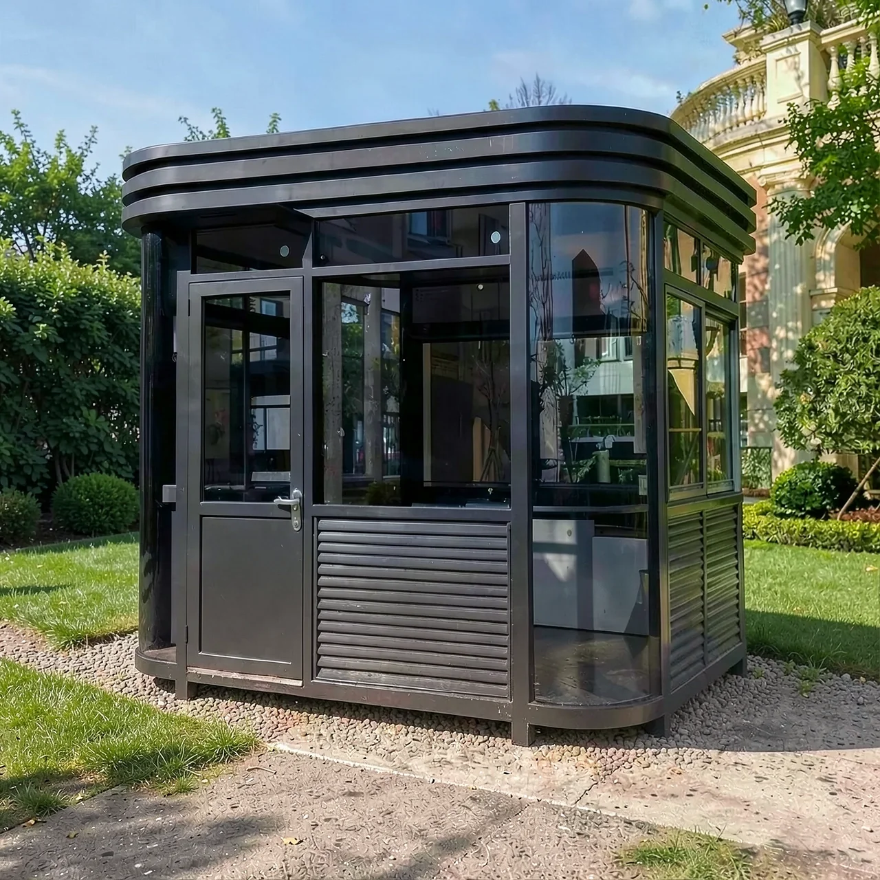 Торговый павильон стальной