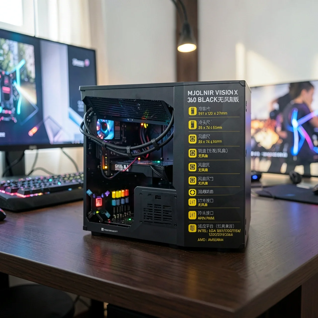СЖО Thermalright MV360-X черная без вентиляторов