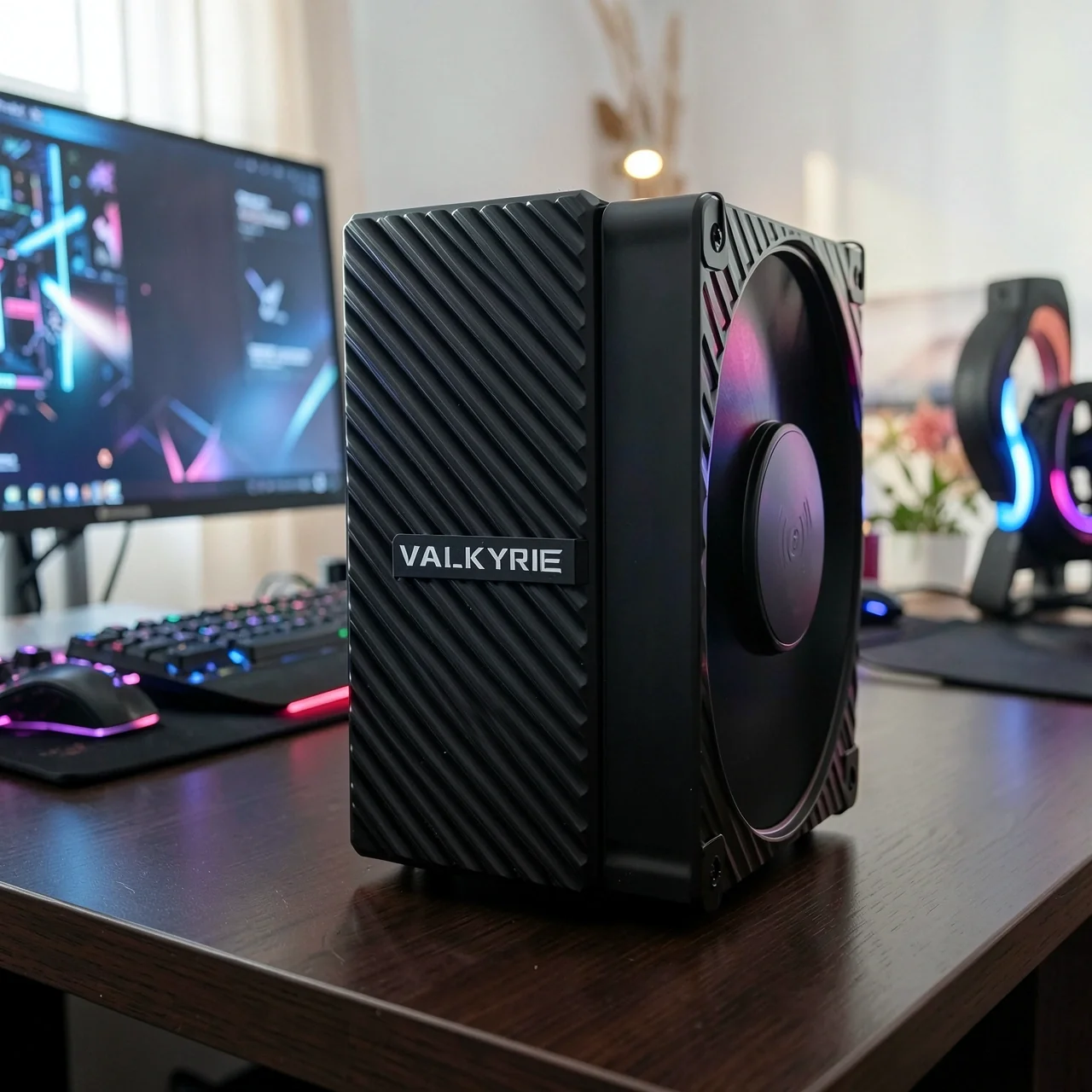 Кулер Valkyrie CQ125 черный без подсветки
