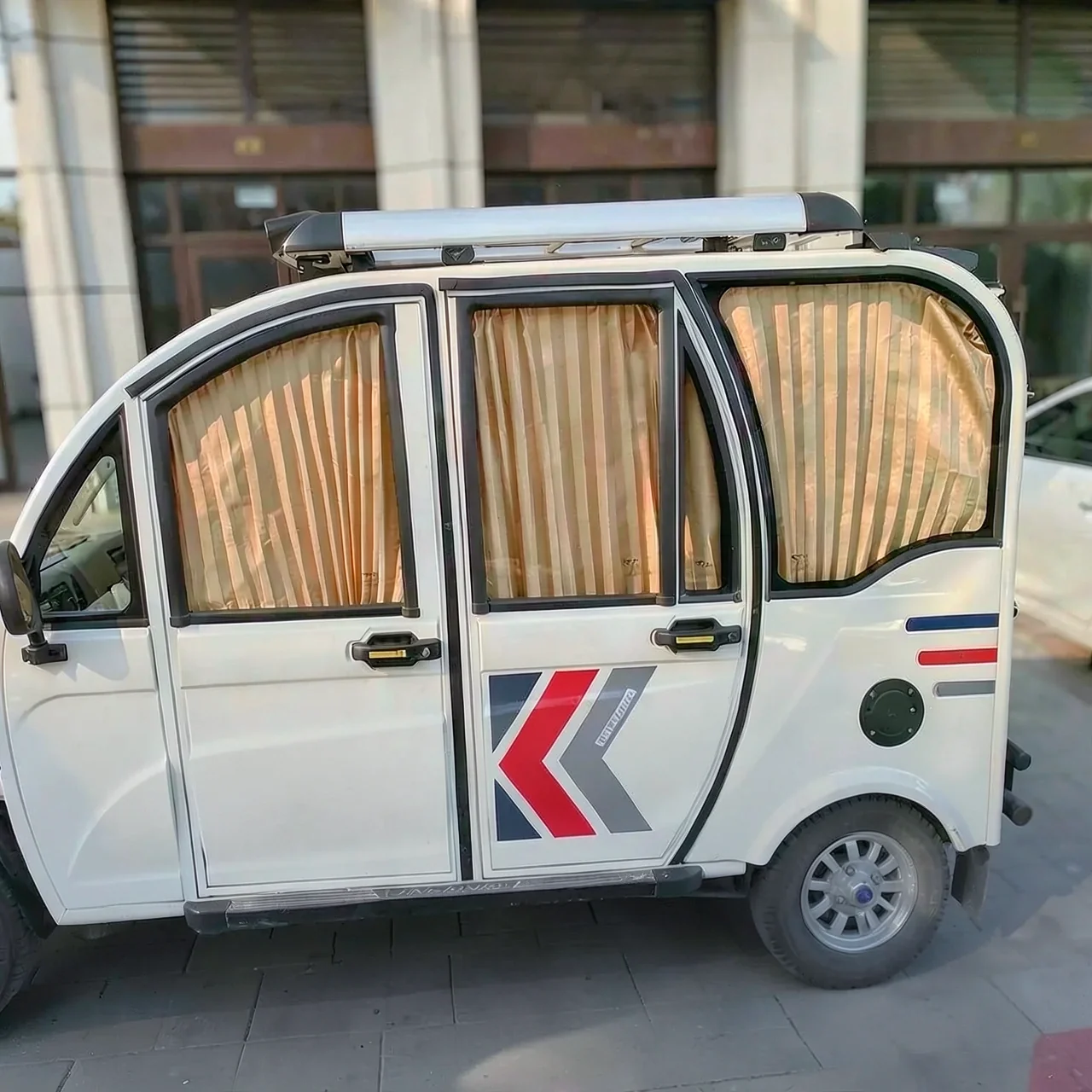 Комплект штор Jinpeng золотистый, 5 окон
