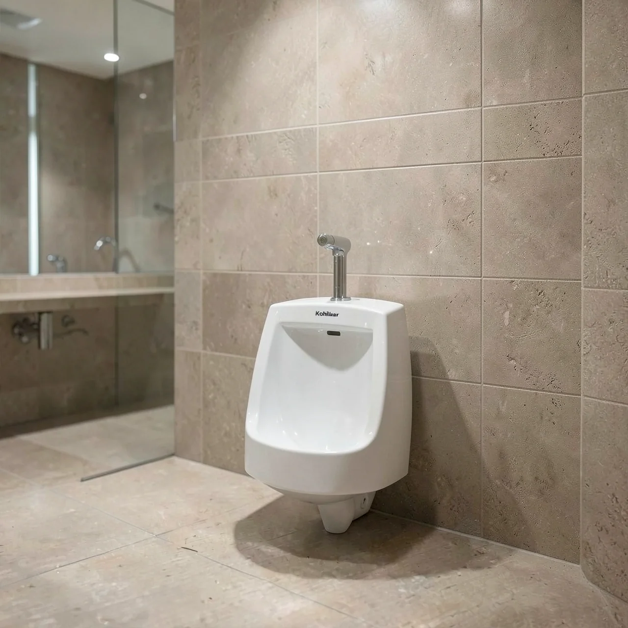 Писсуар Kohler сенсорный настенный слив в стену