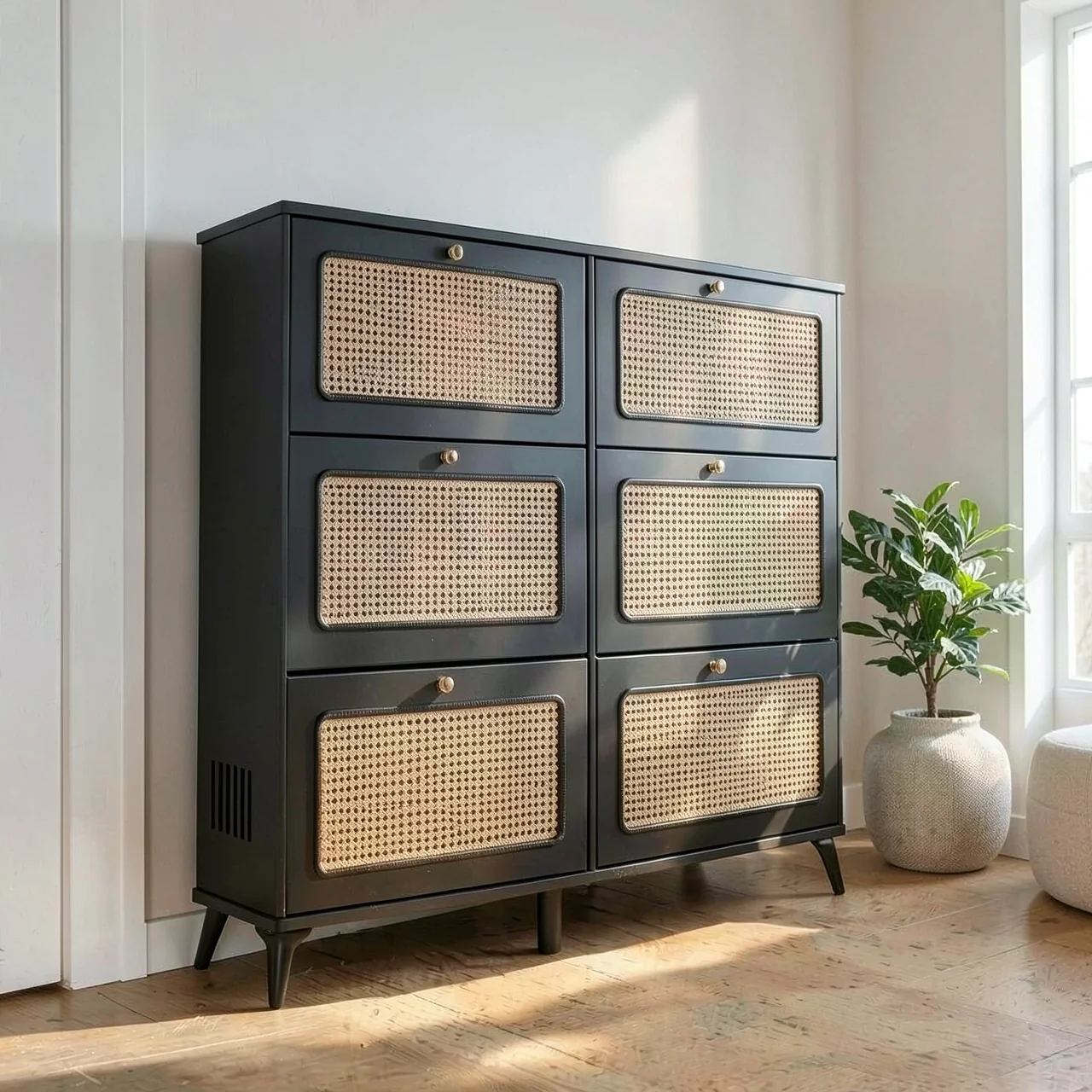 Шкаф для обуви Switza Yinging 6 секций 140x24x120 см