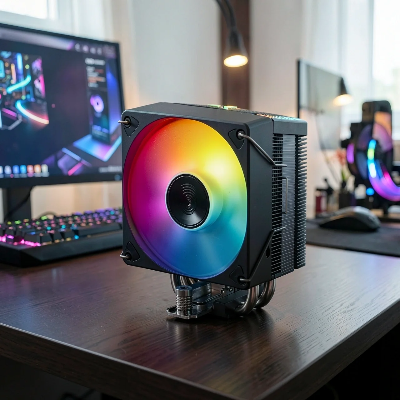 Кулер для процессора Jonsbo CR-400 EVO ARGB черный