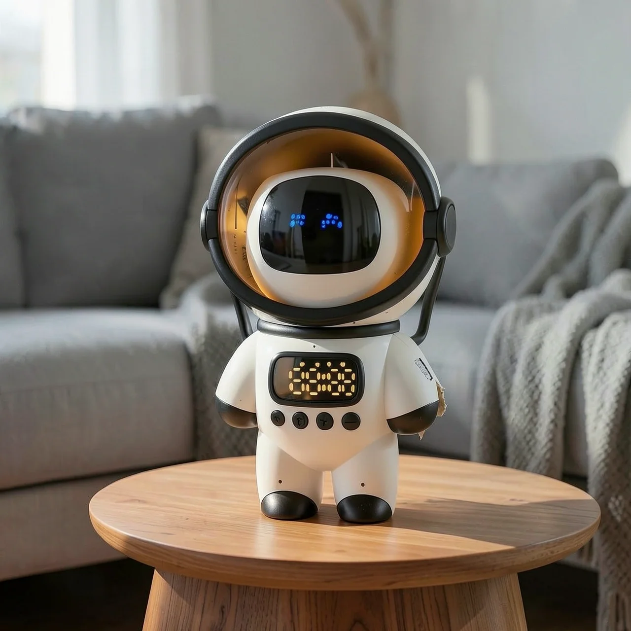 Умная AI-колонка Робот-астронавт белый расширенный