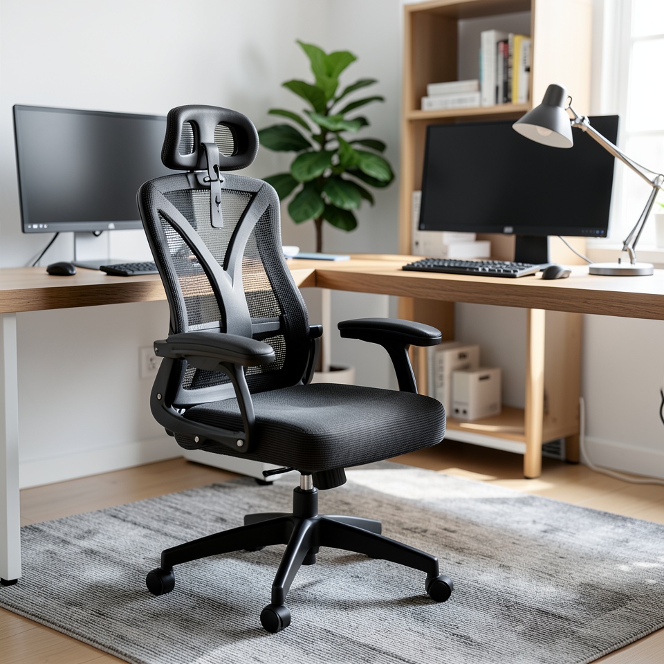 Эргономичное игровое кресло Changdong cd-w6001-0213 с подставкой для ног