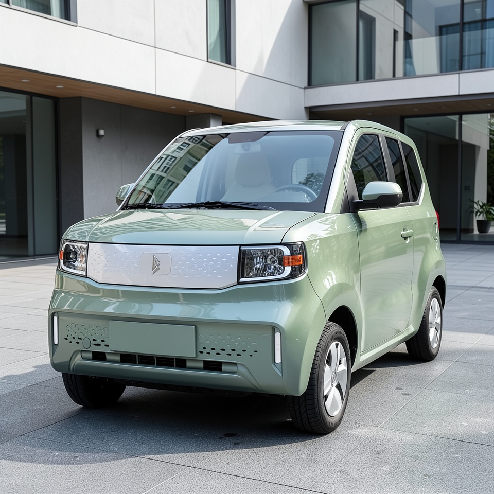 Электрический четырехколесный автомобиль Lingbao Uni New Energy