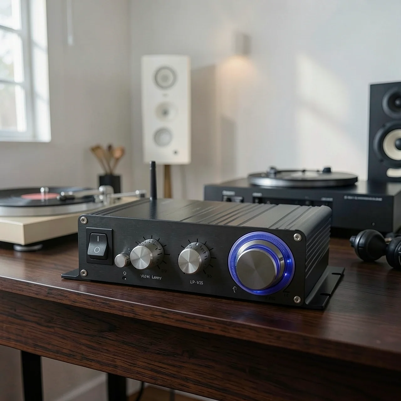 Усилитель Hi-Fi Lepy LP-V3S черный