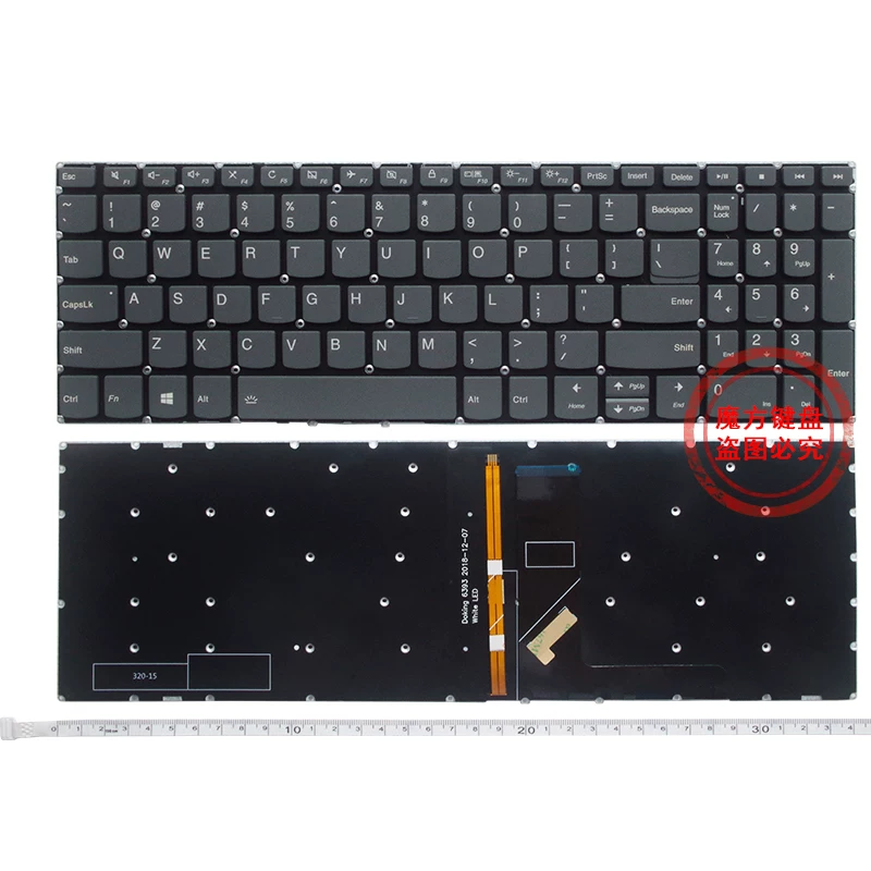 320S-15ABR Применимо Lenovo 5000 320-15AST/15AP клавиатура 520-15IKB Tide 7000-15