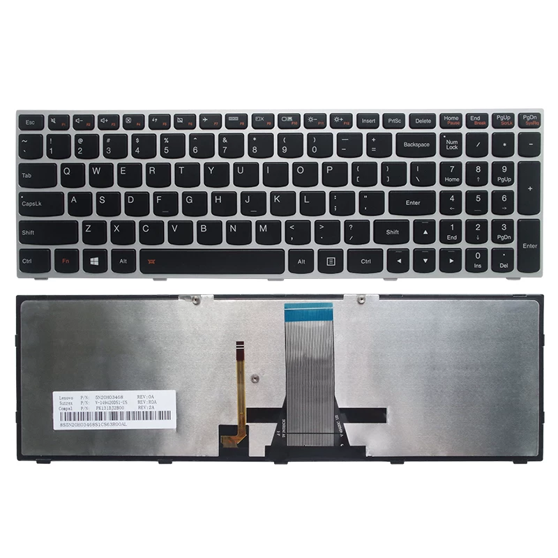 Lenovo, совместимая клавиатура, G50, 70, 45, G50, Z50, E41, Z51