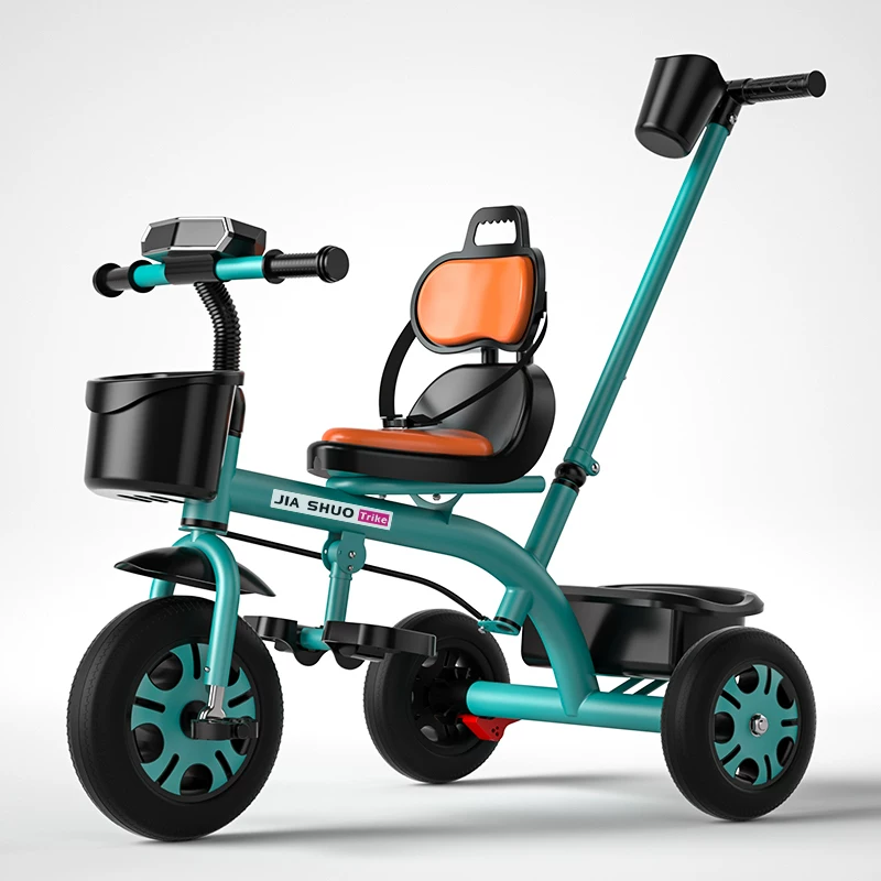 Children's tricycle, bicycle, 1-3-2-6 years old, large size children's bicycle, baby stroller, 3-wheel stroller, bicycle for infants and young children