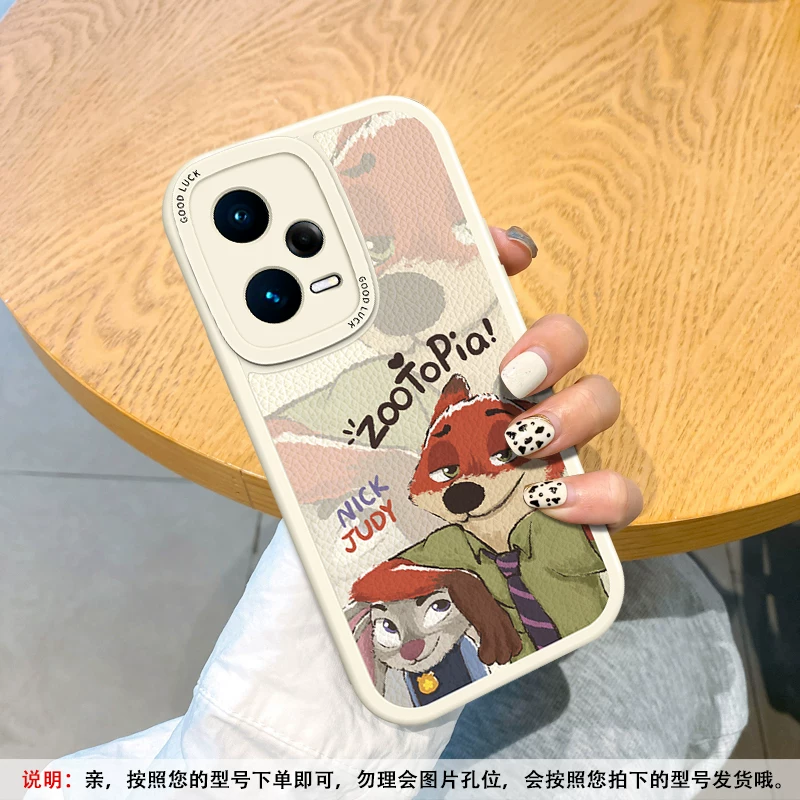 Подходит для чехла для мобильного телефона Redmi note15pro, Zootopia note12Tpro «все включено» note14, мягкий силикон + индивидуальность для пары, кожаный чехол 10/9 11R, женский 3, новый стиль 13, защита от падения, турбо4