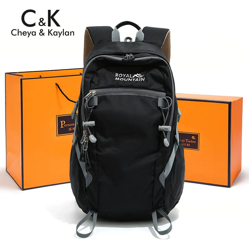CHEYAu0026KAYLAN lightweight outdoor hiking backpack, travel waterproof backpack, men's and women's large capacity backpack