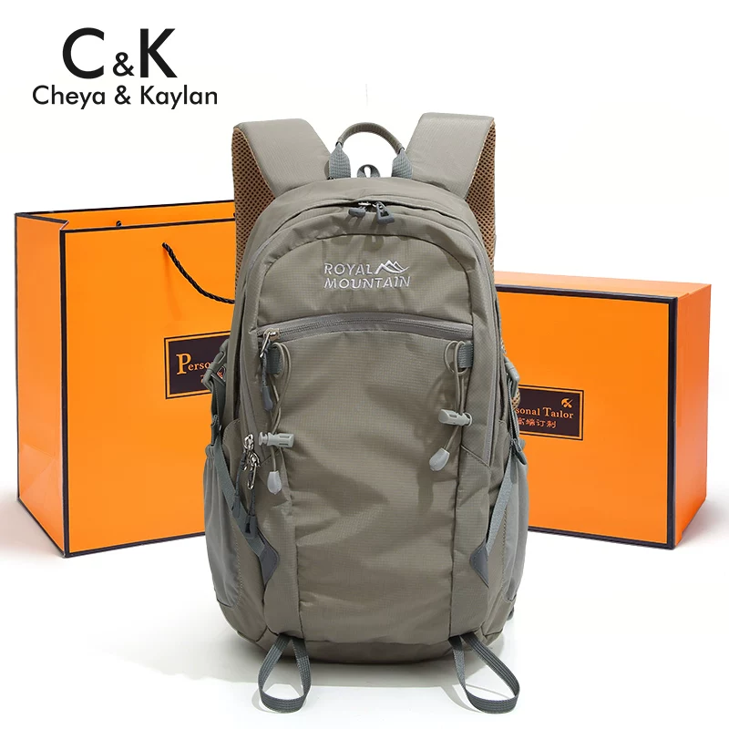 CHEYAu0026KAYLAN lightweight outdoor hiking backpack, travel waterproof backpack, men's and women's large capacity backpack