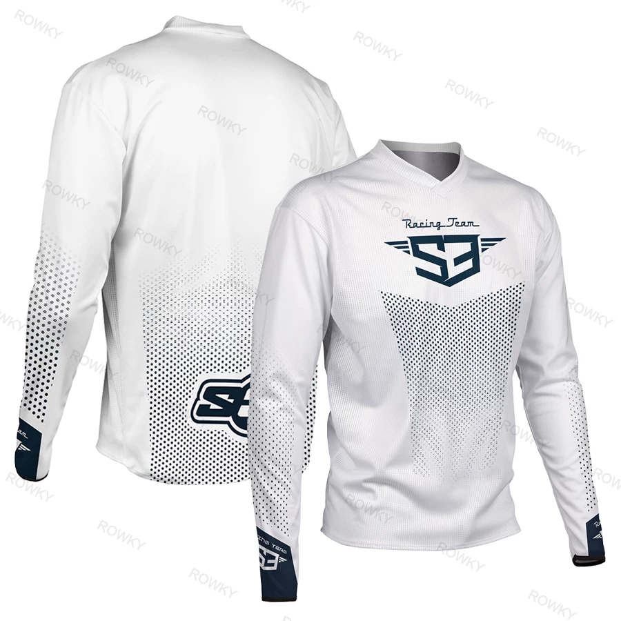 S3 motorcycle shirt racing suit quick dry long sleeved motorcycle suit mountain off-road riding suit bicycle speed conquer men