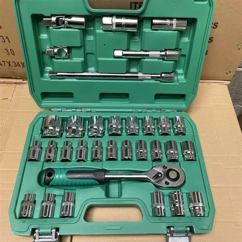 German quality auto repair tool set of 216 pieces, 72 teeth professional socket wrench set