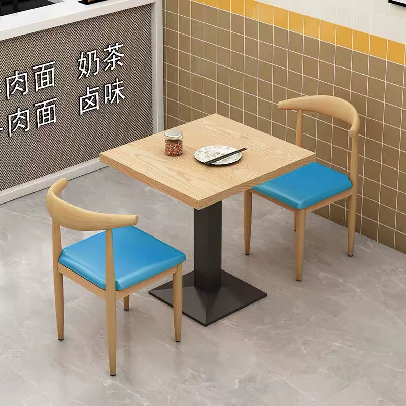 Dining chairs, fast food restaurants, dining table and chair combinations, small household rectangular dining tables, modern simple and luxurious dining tables