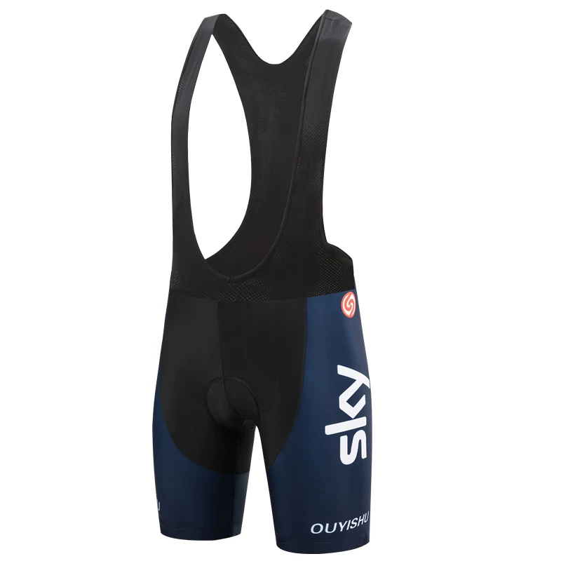 Sky cycling suit short sleeved set men's summer road cycling suit quick drying breathable mountain baby bag cycling pants top