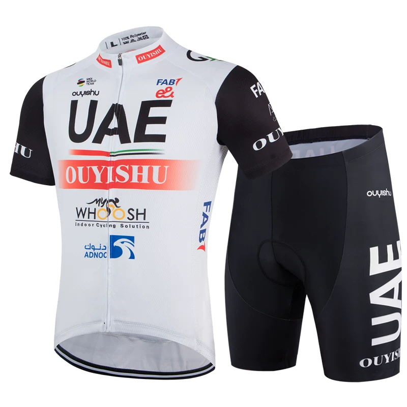 Sky cycling suit short sleeved set men's summer road cycling suit quick drying breathable mountain baby bag cycling pants top