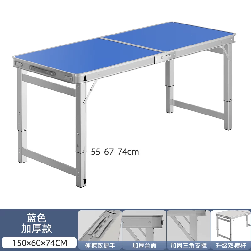 Folding tables, night market stalls, starting work, folding tables and chairs, setting up stalls, folding tables and chairs, outdoor portable push tables