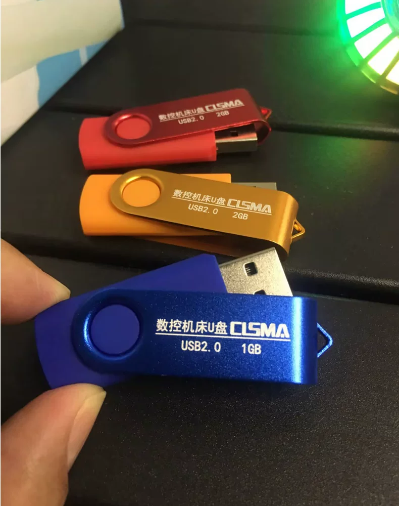 2G CNC Program USB Machining Center Fanuc Huazhong Guangshu Siemens CNC Machine Tool 1G USB CF Card