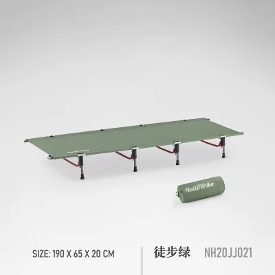 NH Monastery Outdoor Aluminum сплав сплав, складывающая портативная военная кампания кампания кампания кампания заблокированная кровать для кемпинга