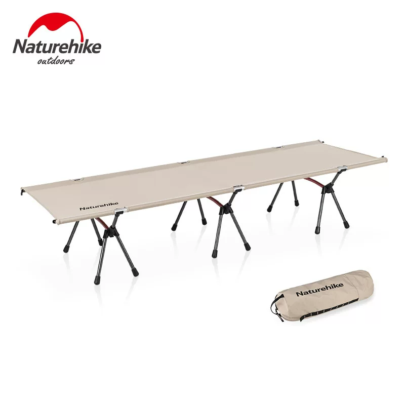 NH Monastery Outdoor Aluminum сплав сплав, складывающая портативная военная кампания кампания кампания кампания заблокированная кровать для кемпинга