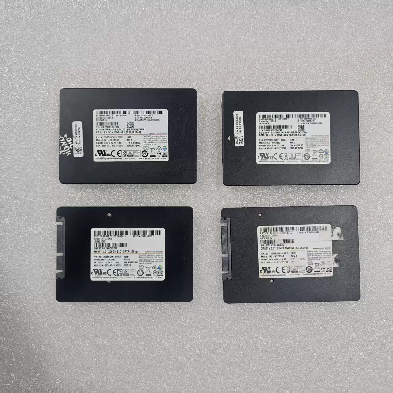 Samsung/三星 870EVO 250G 500G 1T2TBSSD настольный ноутбук с твердотельным накопителем