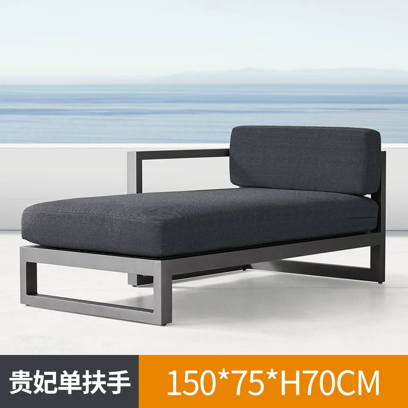 铝合金户外沙发防晒防水铁艺室外庭院阳台休闲阳光房家具茶几双人