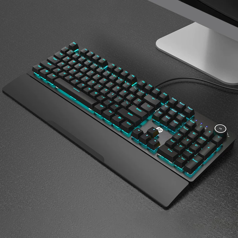 HP Mechanical Keyboard, Keyboard, Mouse Set, Mouse, Gaming, Laptop, Keyboard, Desktop, Male and Female Office