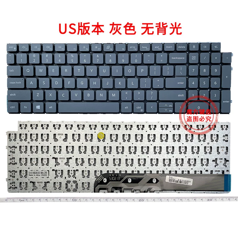 Подходит для клавиатуры Dell 3525, 3511, 3515, Inspiron 15, 5515, 7510, 16 Plus, 7610.