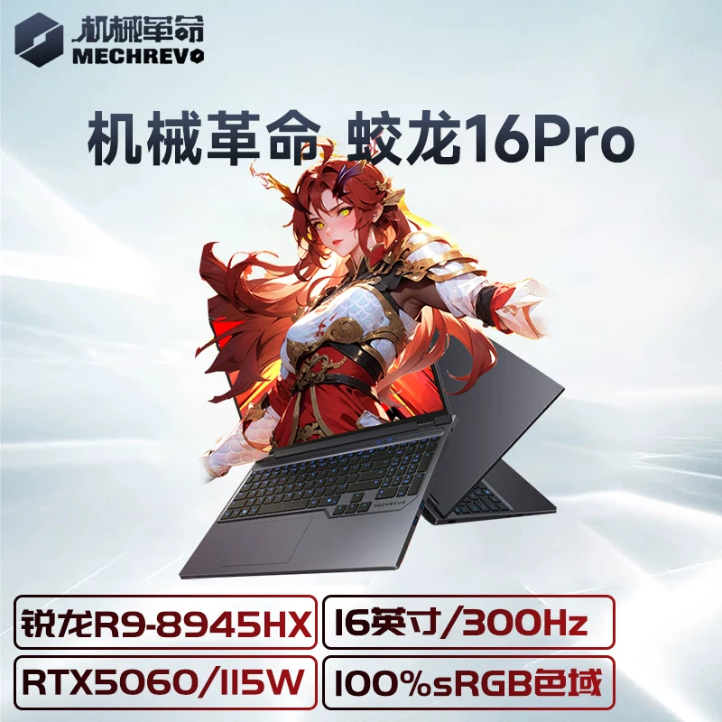 Mechanical Revolution Aurora X Pro 2025 Новый игровой ноутбук RTX5060 Игровой ноутбук с высокой частотой обновления 300 Гц