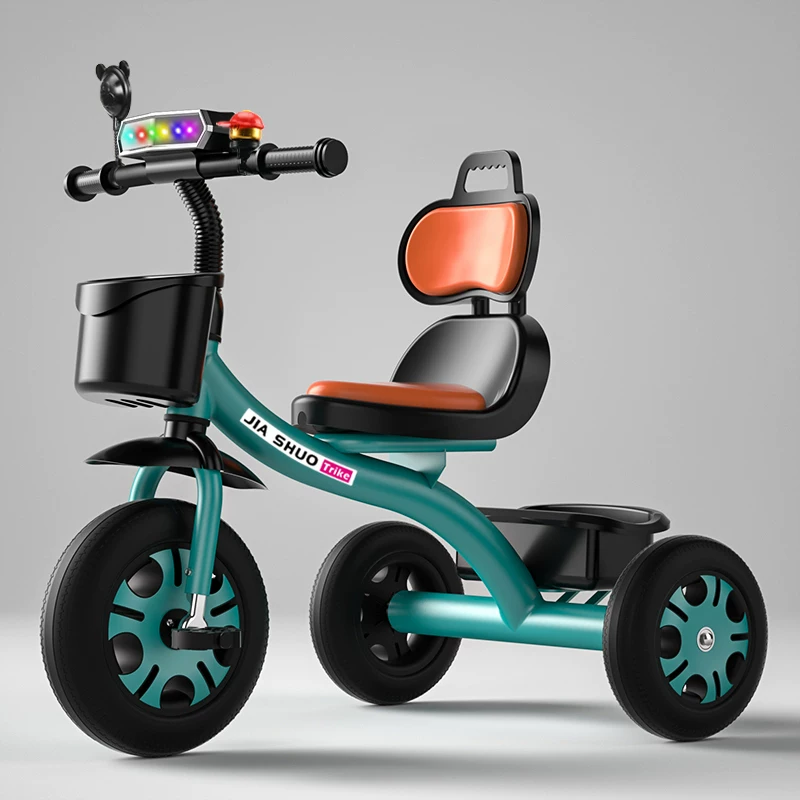 Children's tricycle, bicycle, 1-3-2-6 years old, large size children's bicycle, baby stroller, 3-wheel stroller, bicycle for infants and young children
