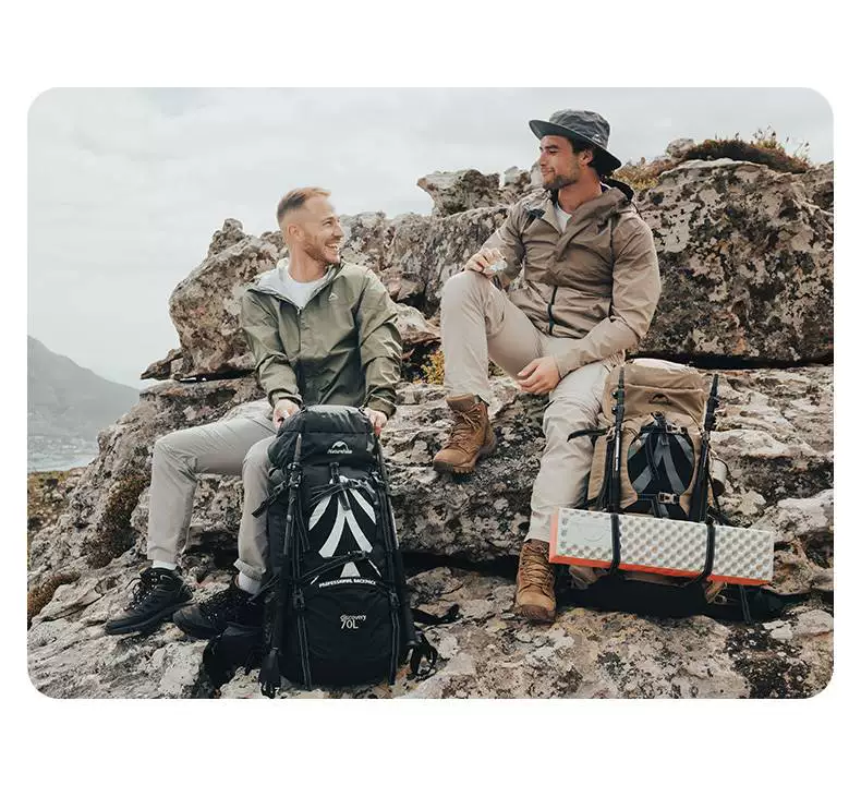 Norwegian hiking backpack for men, professional outdoor hiking backpack for women, 70L large capacity lightweight camping travel backpack