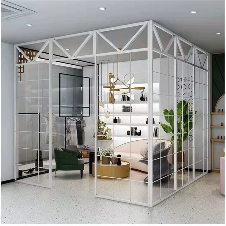 Screen partition, living room cover, home use, non perforated bedroom, curtain partition wall, office hollow entrance partition wall